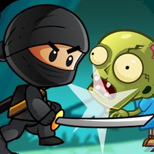 Скачать взломанную Ninja Kid vs Zombies (Взлом на монеты) на Андроид