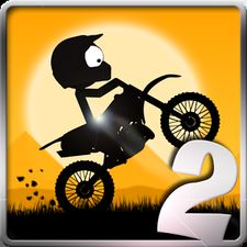 Скачать взломанную Stick Stunt Biker 2 (Взлом на монеты) на Андроид