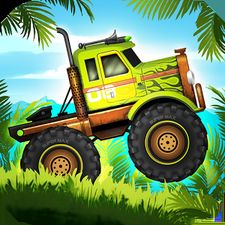 Скачать взломанную Jungle Monster Truck For Kids (Взлом на монеты) на Андро ...