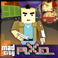 Скачать взломанную Mad City Pixel's Edition (Мод много денег) на Андроид