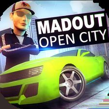 Скачать взломанную MadOut Open City (Взлом на монеты) на Андроид