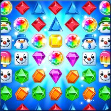 Скачать взломанную Jewel Pop Mania:Match 3 Puzzle (Мод все открыто) на Андроид