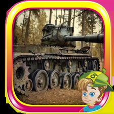 Скачать взломанную Брошенный танк лес побег (Взлом на монеты) на Андроид