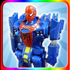 Скачать взломанную Spider Robot Man Toys (Мод все открыто) на Андроид