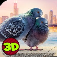 Скачать взломанную Flying Bird Pigeon Simulator 2 (Мод много денег) на Андроид