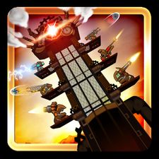 Скачать взломанную Steampunk Tower (Мод все открыто) на Андроид