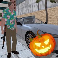 Скачать взломанную Miami crime simulator (Мод все открыто) на Андроид