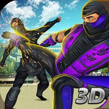 Скачать взломанную Ninja Kung Fu Fighting 3D (Мод все открыто) на Андроид