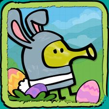 Скачать взломанную Doodle Jump Easter Special (Мод много денег) на Андроид