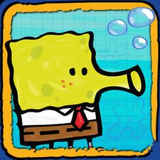Скачать взломанную Doodle Jump SpongeBob (Мод все открыто) на Андроид