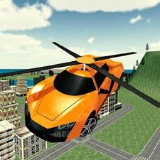 Скачать взломанную Flying Rescue Helicopter Car (Взлом на монеты) на Андроид
