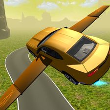 Скачать взломанную Flying Muscle Car Simulator 3D (Мод много денег) на Андр ...