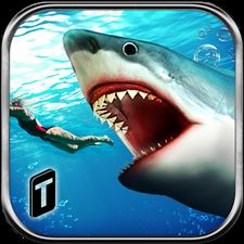 Скачать взломанную Angry Shark 2016 (Мод все открыто) на Андроид