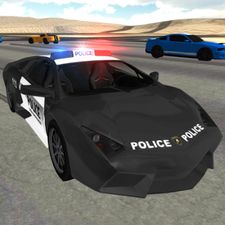 Скачать взломанную Police Car Driving Sim (Взлом на монеты) на Андроид