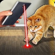 Скачать взломанную Лазерная Указка Животное Шутка (Взлом на монеты) на Андроид