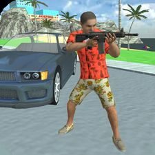 Скачать взломанную Gangster Miami (Мод много денег) на Андроид