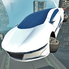 Скачать взломанную Futuristic Flying Car Driving (Мод много денег) на Андро ...