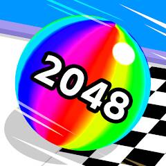 Скачать Ball Run 2048: merge number (Много денег) на Андроид