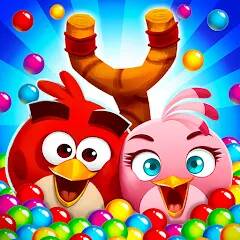 Скачать Angry Birds POP Bubble Shooter (Разблокировано все) на Андроид