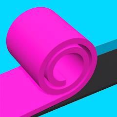 Скачать Color Roll 3D (Много денег) на Андроид