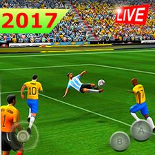 Скачать взломанную Great Football 2017 (Мод все открыто) на Андроид