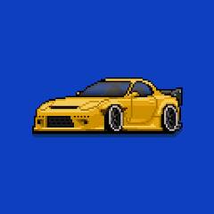 Скачать Pixel Car Racer (Разблокировано все) на Андроид