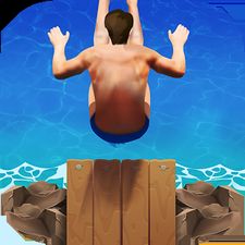 Скачать взломанную Cliff Diving 3D бесплатно (Мод все открыто) на Андроид