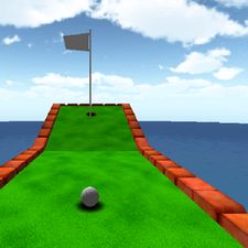 Скачать взломанную Мультфильм мини-гольф игра 3D (Мод все открыто) на Андроид