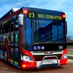 Скачать Bus Simulator 2023 (Много денег) на Андроид