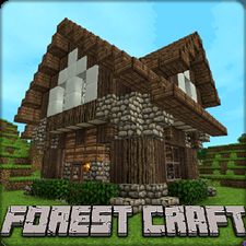 Скачать взломанную Forest Craft: Building (Мод все открыто) на Андроид