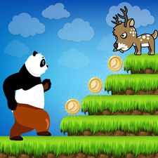 Скачать взломанную Forest Panda Run (Мод много денег) на Андроид