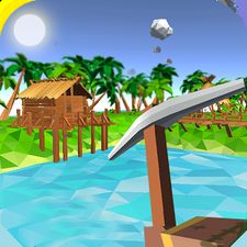 Скачать взломанную Craft Island Survival 3D (Мод много денег) на Андроид