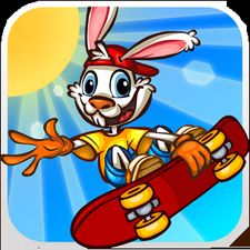 Скачать взломанную Скейтбордист Банни - Bunny (Взлом на монеты) на Андроид