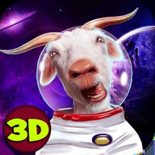 Скачать взломанную Space Goat Simulator 3D – 2 (Мод все открыто) на Андроид