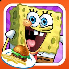 Скачать взломанную SpongeBob Diner Dash (Мод все открыто) на Андроид