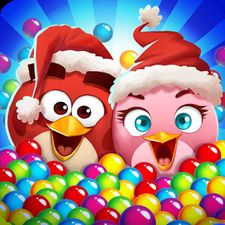 Скачать взломанную Angry Birds POP Bubble Shooter (Мод все открыто) на Андр ...