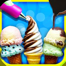 Скачать взломанную Ice Cream Maker - cooking game (Взлом на монеты) на Андр ...
