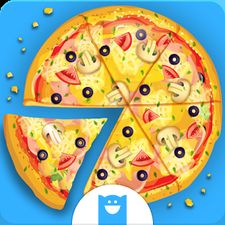 Скачать взломанную Pizza Maker Kids -Cooking Game (Мод все открыто) на Андр ...