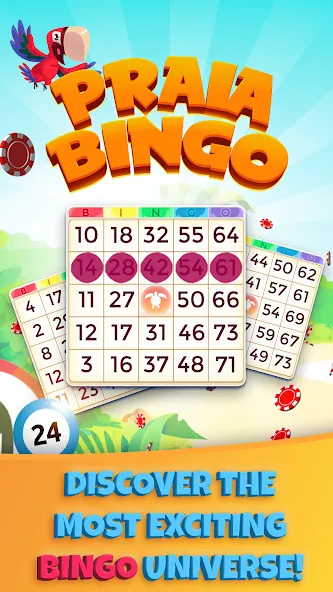 Praia Bingo: Slot & Casino (Прэйя Бинго) [МОД: Все открыто, Дополнительные деньги и Меню MOD] Screenshot 1