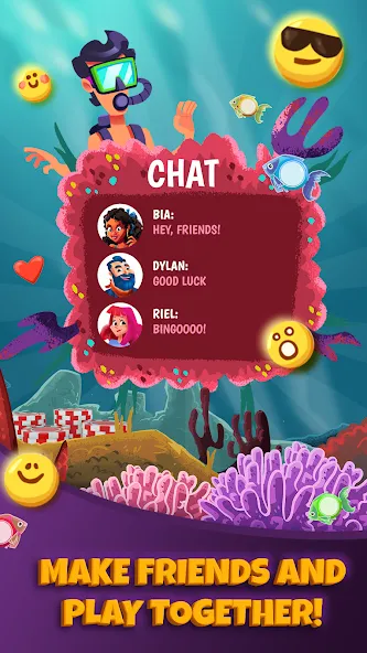 Praia Bingo: Slot & Casino (Прэйя Бинго) [МОД: Все открыто, Дополнительные деньги и Меню MOD] Screenshot 3