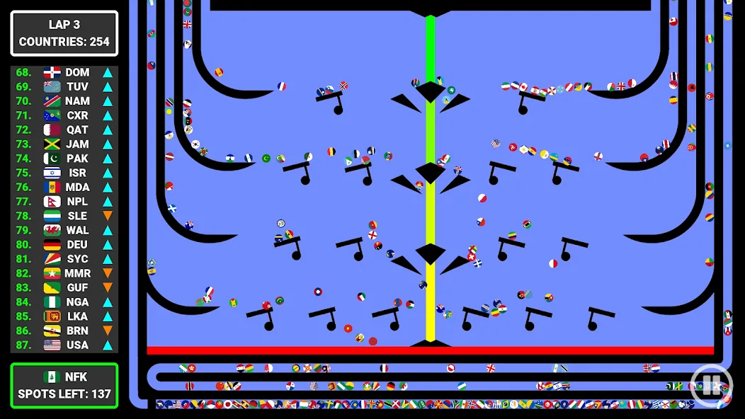 World Marble Race (Ворлд Марбл Рейс) [МОД: Деньги, Монеты и Меню MOD] Screenshot 3