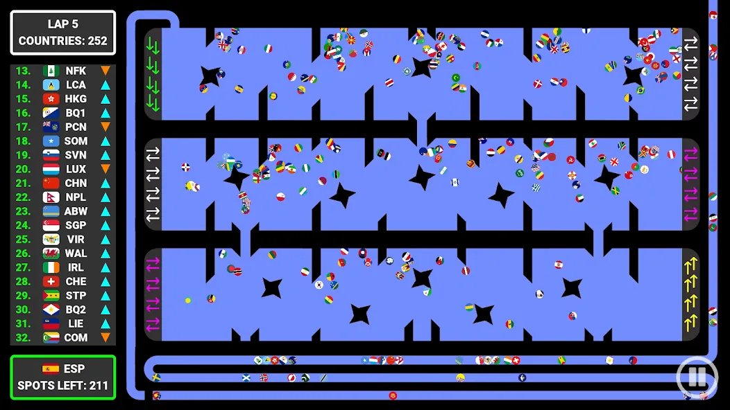 World Marble Race (Ворлд Марбл Рейс) [МОД: Деньги, Монеты и Меню MOD] Screenshot 5