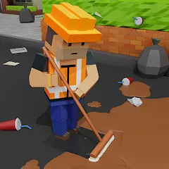 Скачать Cleaning Idle (Клининг Айдл) [МОД: Все открыто, Дополнительные деньги и Меню MOD] | Взлом Cleaning Idle на Андроид