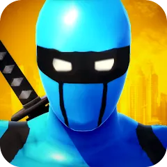 Скачать Blue Ninja : Superhero Game (Блу Ниндзя) [МОД: Много денег, Монет и Все открыто] | Взлом Blue Ninja : Superhero Game на Андроид