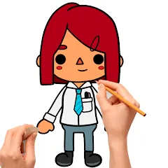 Скачать How to draw Toca [МОД: Бесконечные деньги, Монеты и Мега MOD] | Взлом How to draw Toca на Андроид