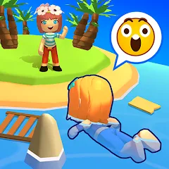 Скачать Stranded Island Survival Games (Стрендед Айленд) [МОД: Все открыто, Дополнительные деньги и Меню MOD] | Взлом Stranded Island Survival Games на Андроид