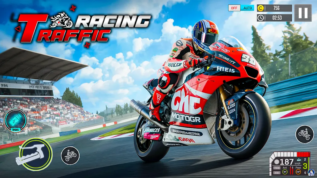 Moto Racing 3d Motorcycle Game (Дерт Байк Рейсинг 3Д) [МОД: Много монет, Открытые уровни и Мега MOD] Screenshot 2