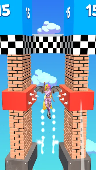 Stretch Legs: Jump King (Стретч Легс) [МОД: Много денег, Монет и Все открыто] Screenshot 5