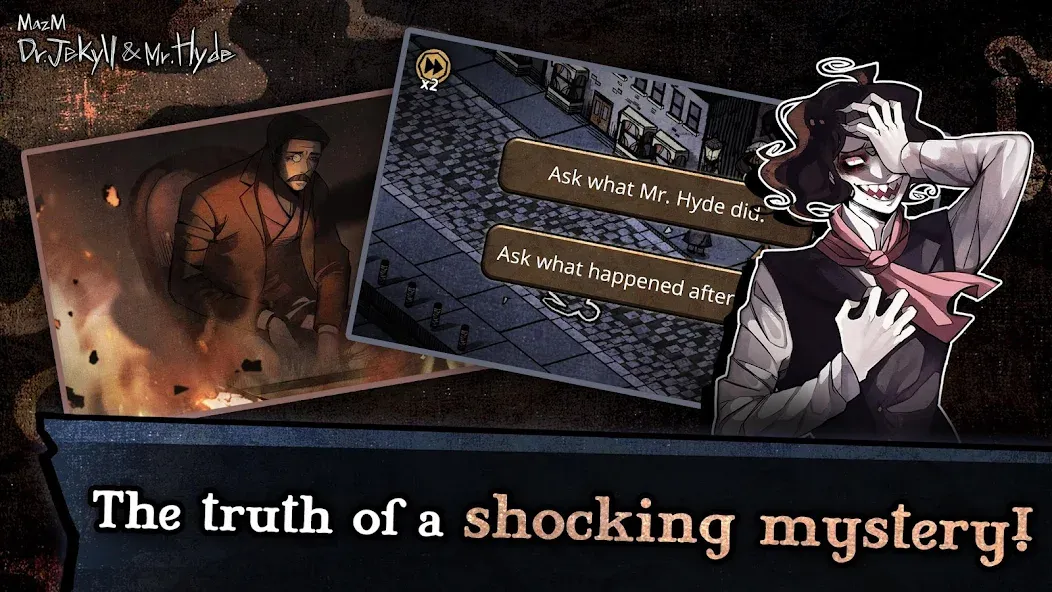 Jekyll & Hyde [МОД: Все открыто, Дополнительные деньги и Меню MOD] Screenshot 3