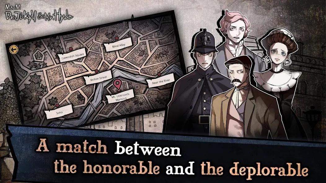 Jekyll & Hyde [МОД: Все открыто, Дополнительные деньги и Меню MOD] Screenshot 4